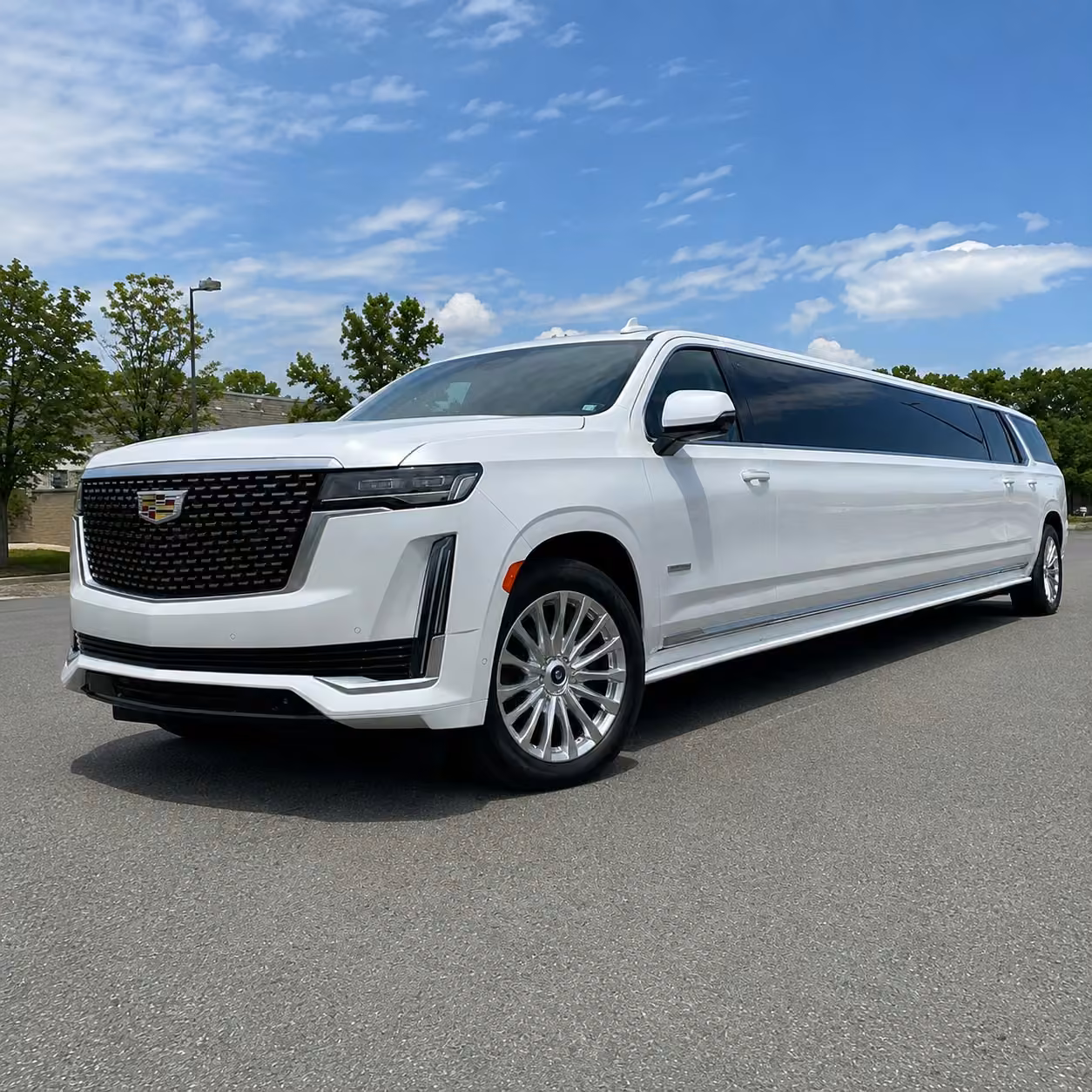 escalade limo exterior