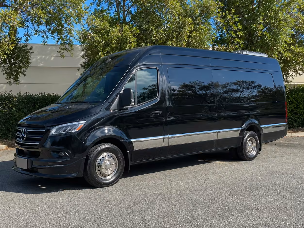 sprinter van rental with driver